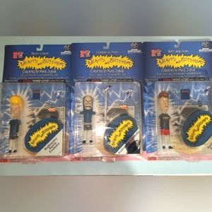 Beavis and Butthead Radioactive set of 3, Cornholio Moore Previews Exclusive